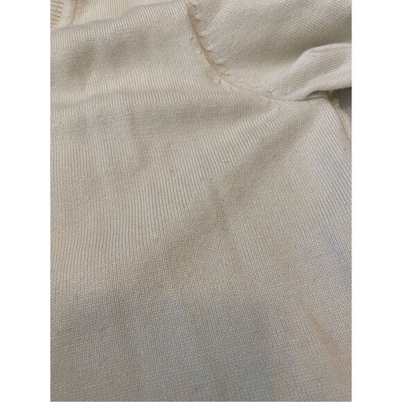 Knit Pullover Sweater Lace Panel Winter School Workwear Office Lightweight - Picture 6 of 11
